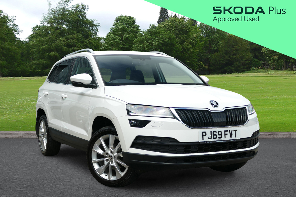 Skoda Karoq 1.5 Tsi Se L Dsg 0 Ps White