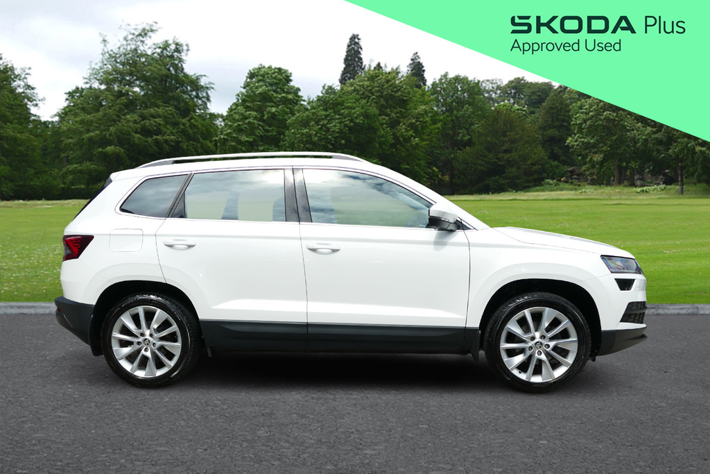 Skoda Karoq 1.5 Tsi Se L Dsg 0 Ps White #4
