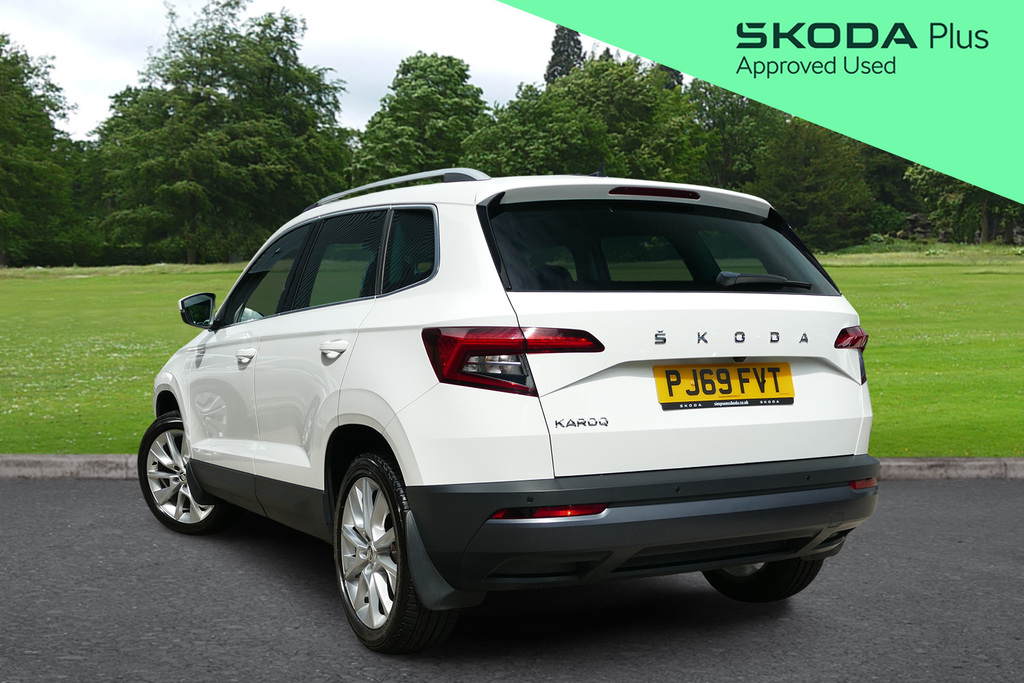 Skoda Karoq 1.5 Tsi Se L Dsg 0 Ps White #3