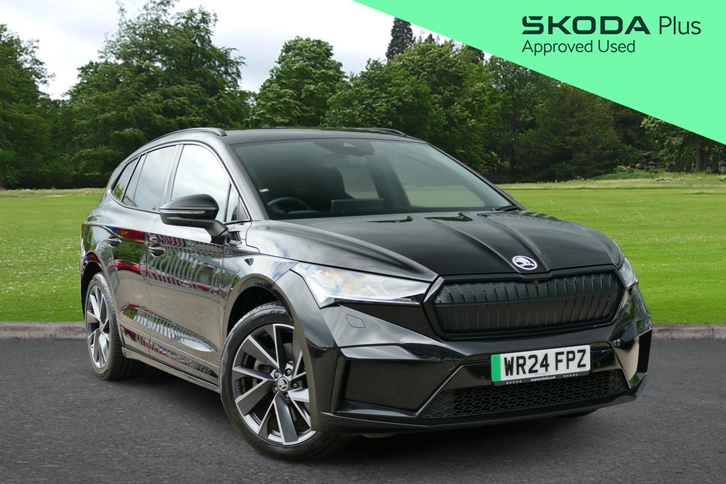 Skoda ENYAQ 210Kw 85X Sportline Plus 82Kwh 4X4 286 P Black