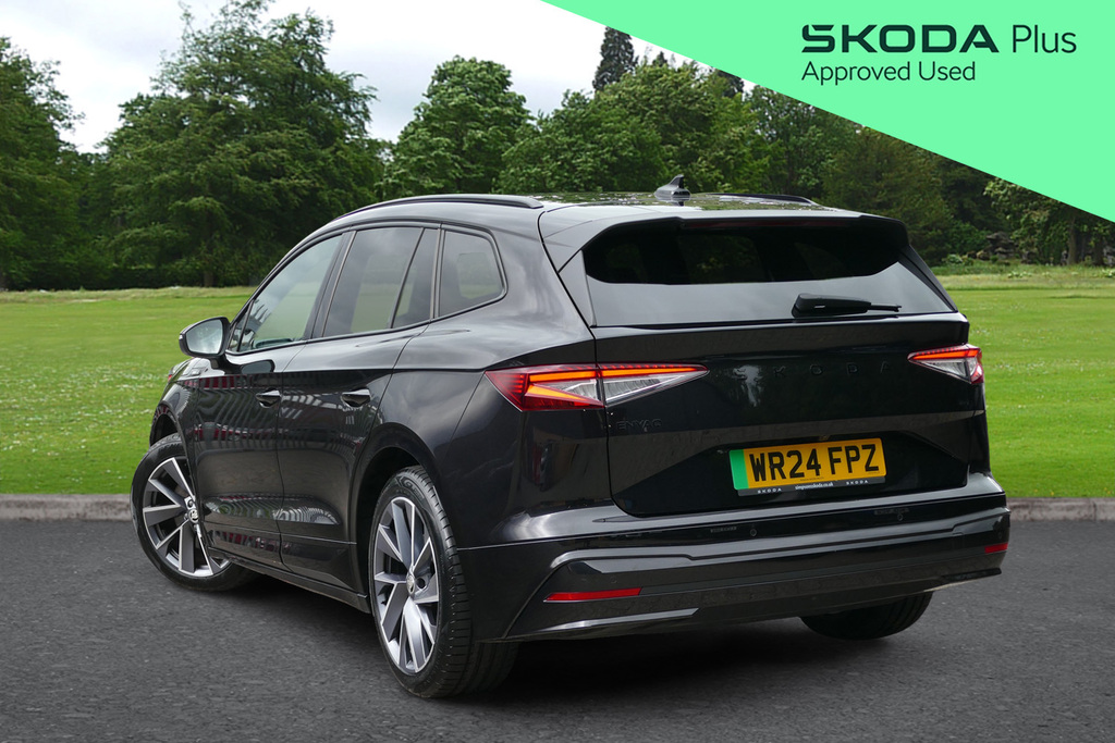 Skoda ENYAQ 210Kw 85X Sportline Plus 82Kwh 4X4 286 P Black #3