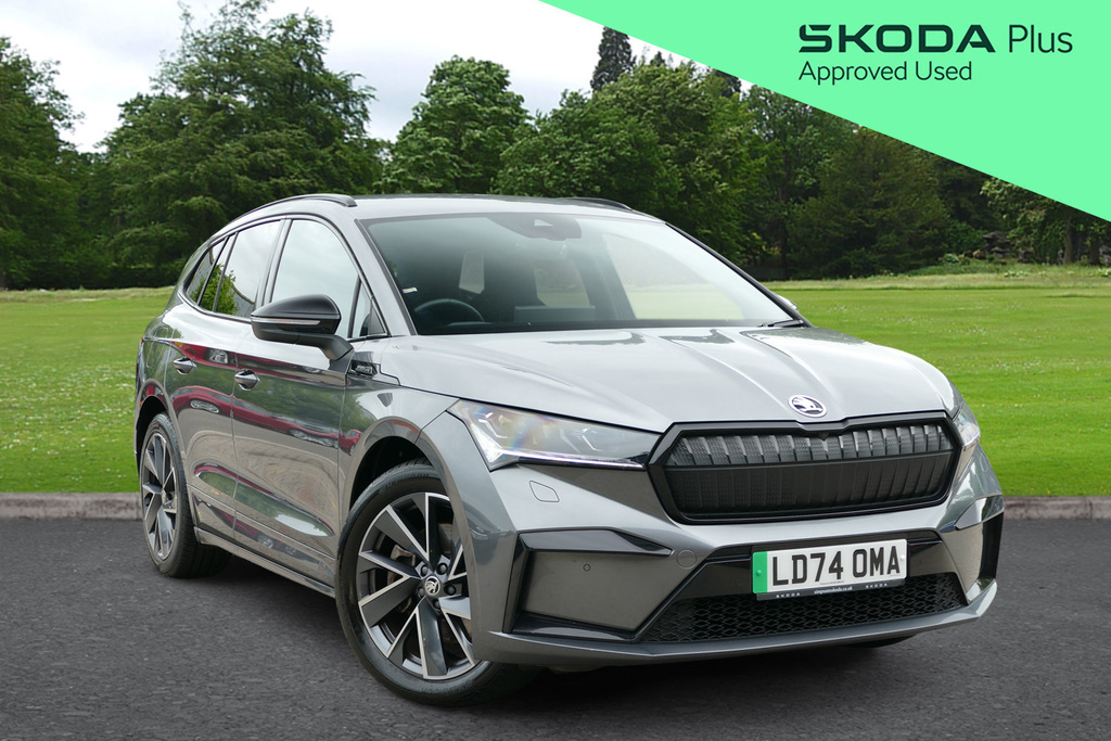Skoda ENYAQ 210Kw 85X Sportline Plus 82Kwh 4X4 0 Ps Grey