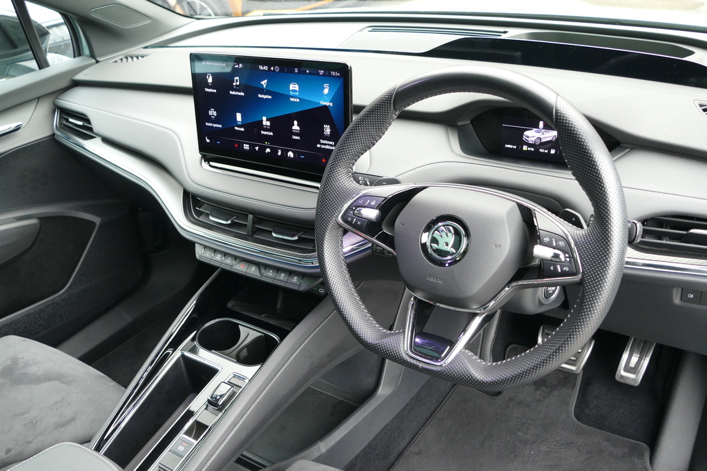 Skoda ENYAQ 150Kw 80 Sportline 82Kwh 125Kw 0 Ps Silver #6