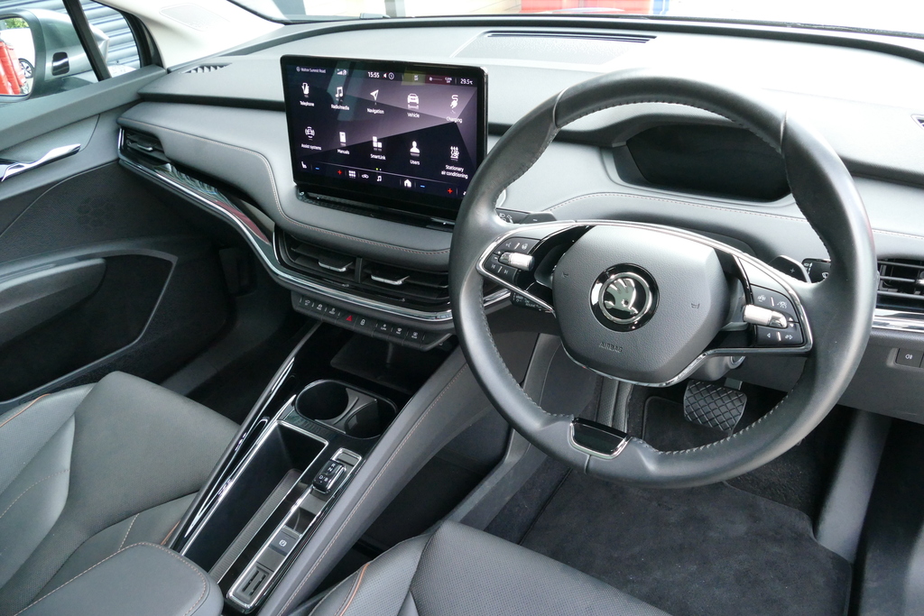 Skoda ENYAQ 150Kw 80 Ecosuite 82Kwh 125Kw 0 Ps Grey #6