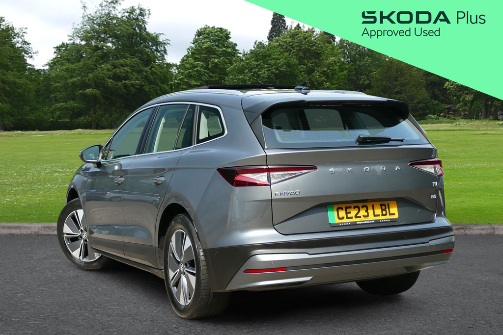 Skoda ENYAQ 150Kw 80 Ecosuite 82Kwh 125Kw 0 Ps Grey #3