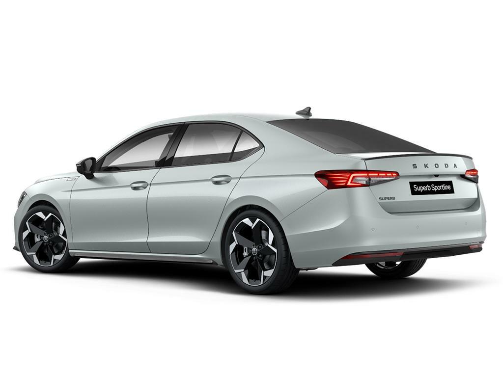 Skoda Superb Superb Hatch Sportline 2.0 Tdi 150 Ps Dsg Silver #3