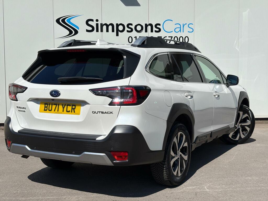 Subaru Outback 2.5I Touring Estate Lineartronic 4Wd Eu White #4