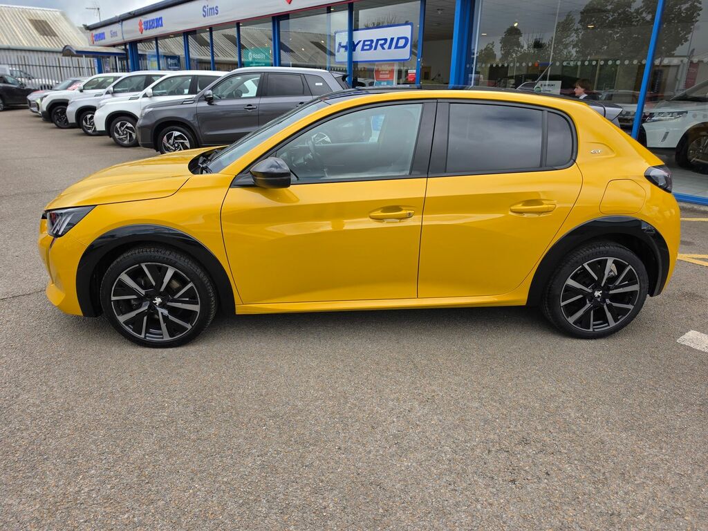 Peugeot 208 208 Hatchback PF23EJV Yellow #5