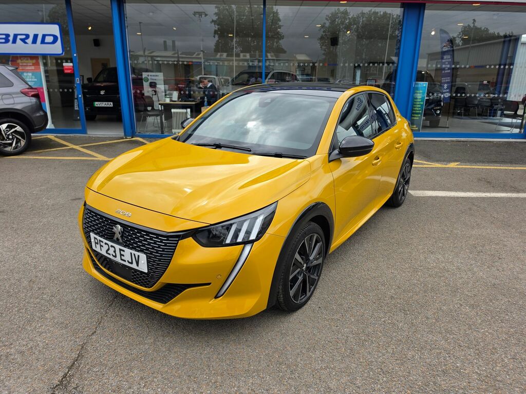 Peugeot 208 208 Hatchback PF23EJV Yellow #3