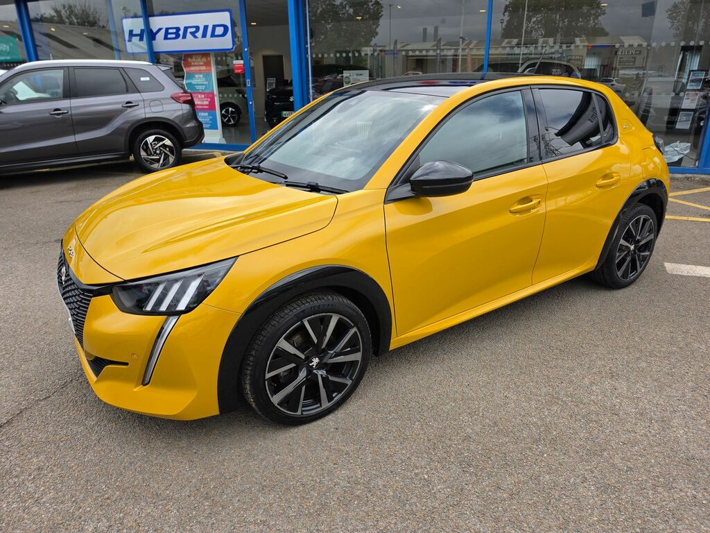 Peugeot 208 208 Hatchback PF23EJV Yellow #4