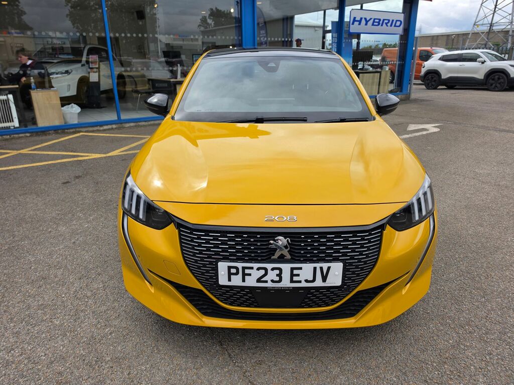Peugeot 208 208 Hatchback PF23EJV Yellow #2