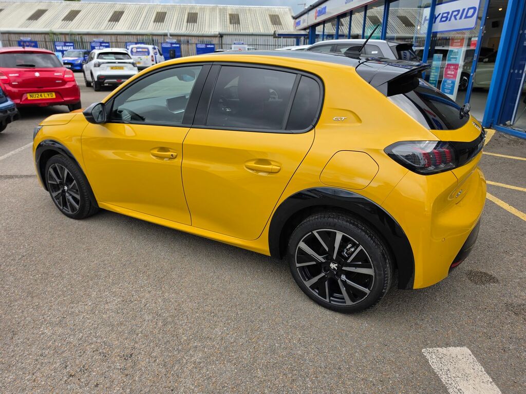 Peugeot 208 208 Hatchback PF23EJV Yellow #6