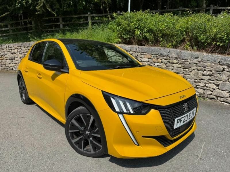 Peugeot 208 1.2 Puretech Gt Hatchback Euro 6 Yellow