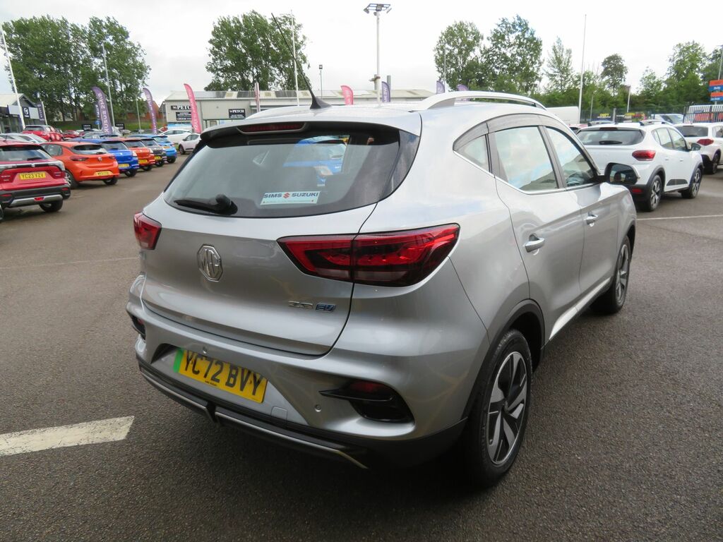 MG ZS 115Kw Trophy Ev Long Range 73Kwh YC72BVY Silver #6