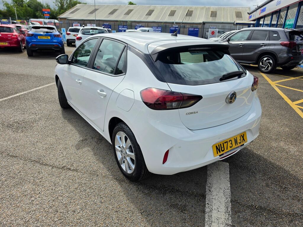 Vauxhall Corsa Corsa Hatchback NU73WJX White #5