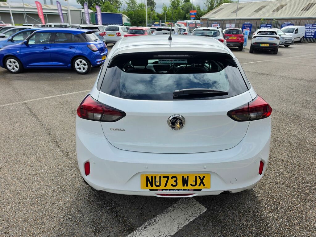 Vauxhall Corsa Corsa Hatchback NU73WJX White #6