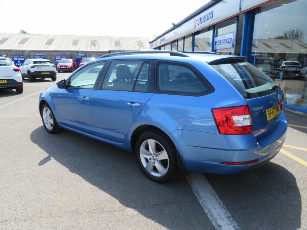 Skoda Octavia Octavia Estate Blue #5
