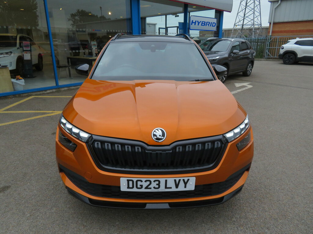 Skoda Kamiq Kamiq Hatchback Orange #2