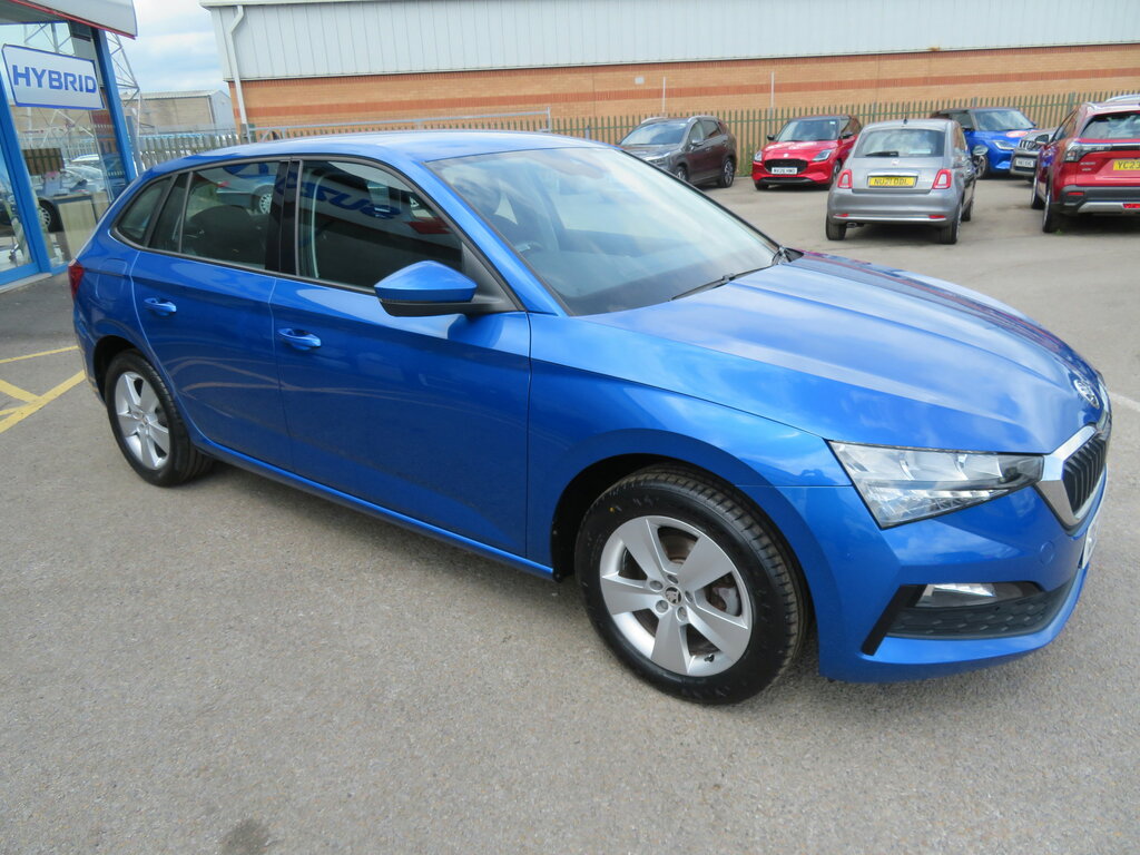 Skoda Scala 1.0 Tsi Se Hatchback Euro 6 Ss Blue #3