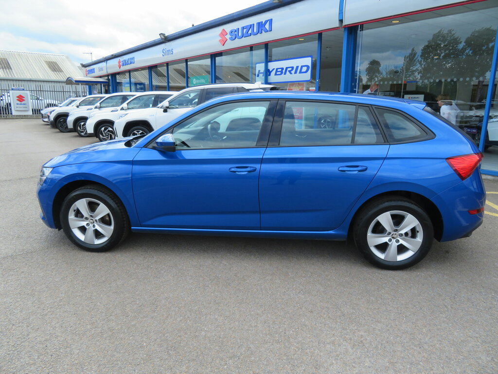 Skoda Scala 1.0 Tsi Se Hatchback Euro 6 Ss Blue #6