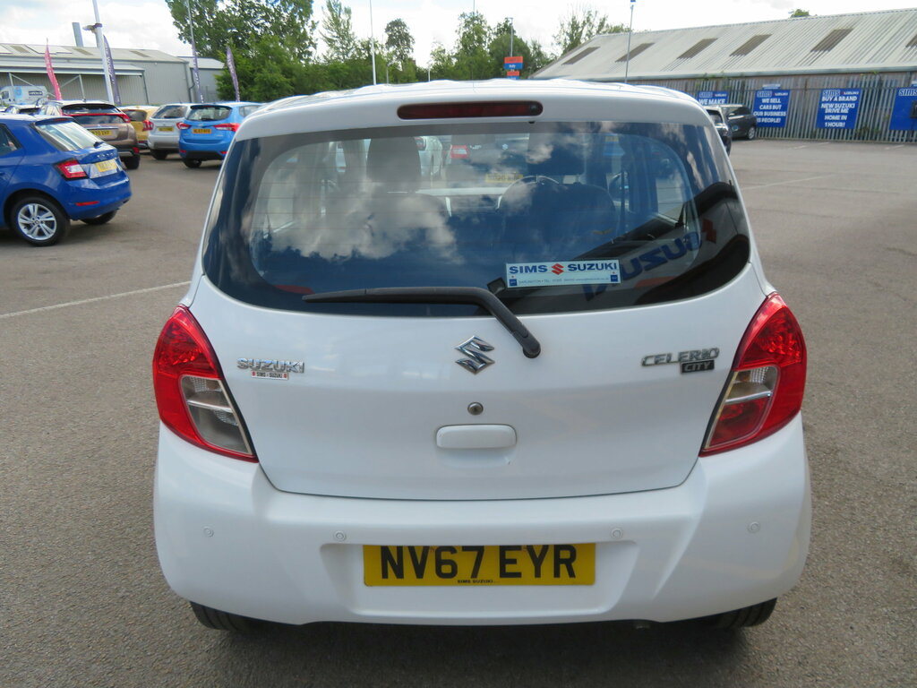 Suzuki Celerio 1.0 City Hatchback Euro 6 68 Ps White #4