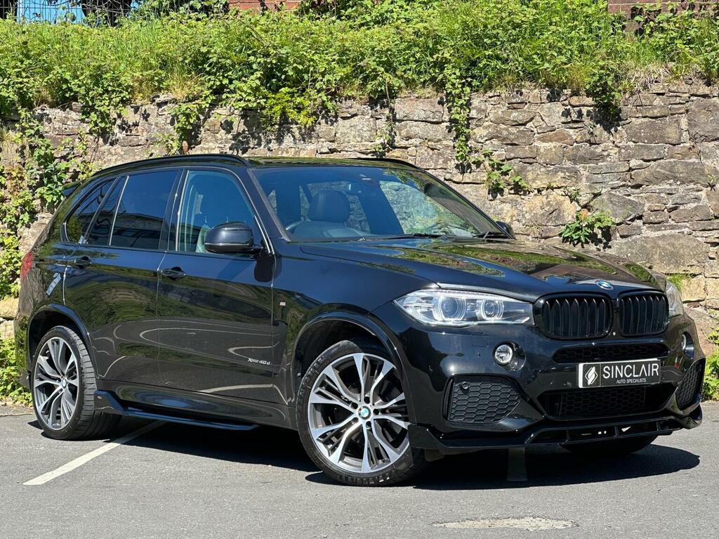 BMW X5 Suv 3.0 40D M Sport Xdrive Euro 6 Ss Black