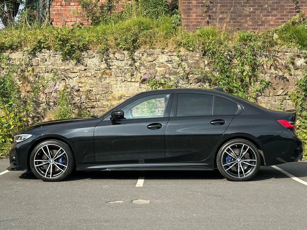 BMW 3 Series Saloon 2.0 320D M Sport Xdrive Euro 6 Ss 4 YE69WGZ Black #4