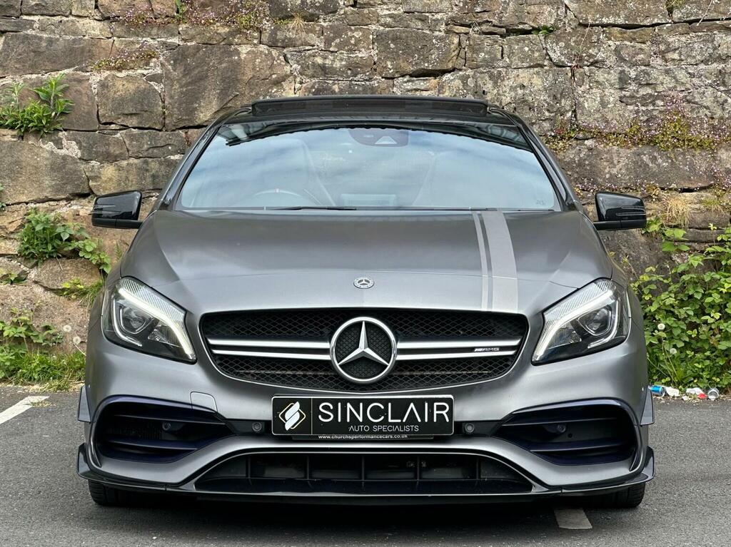 Mercedes-Benz A Class Hatchback 2.0 A45 Amg Premium Spds Dct 4Matic Eu WG67RHJ Grey #2