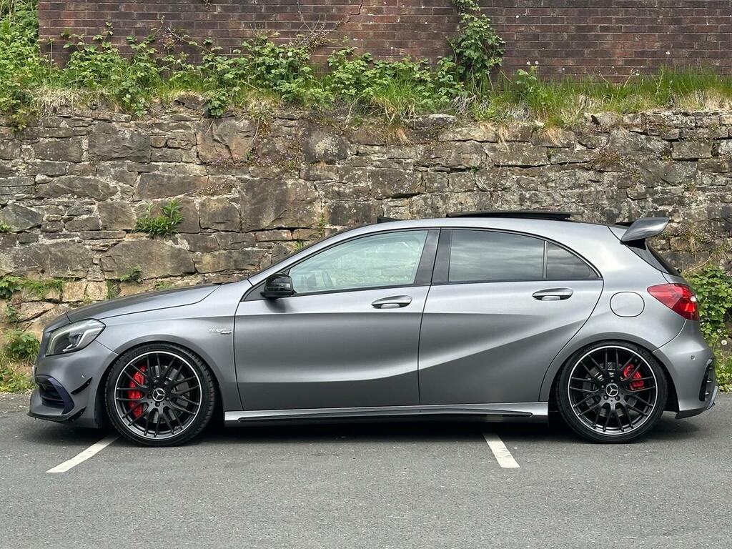 Mercedes-Benz A Class Hatchback 2.0 A45 Amg Premium Spds Dct 4Matic Eu WG67RHJ Grey #4