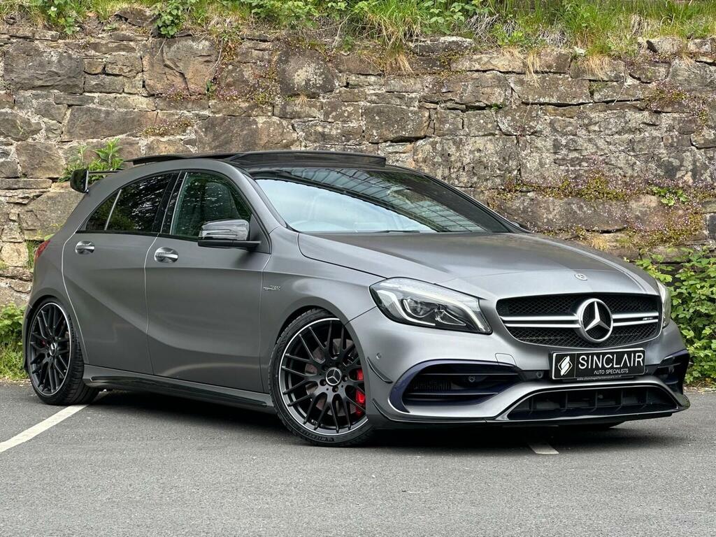 Mercedes-Benz A Class Hatchback 2.0 A45 Amg Premium Spds Dct 4Matic Eu WG67RHJ Grey