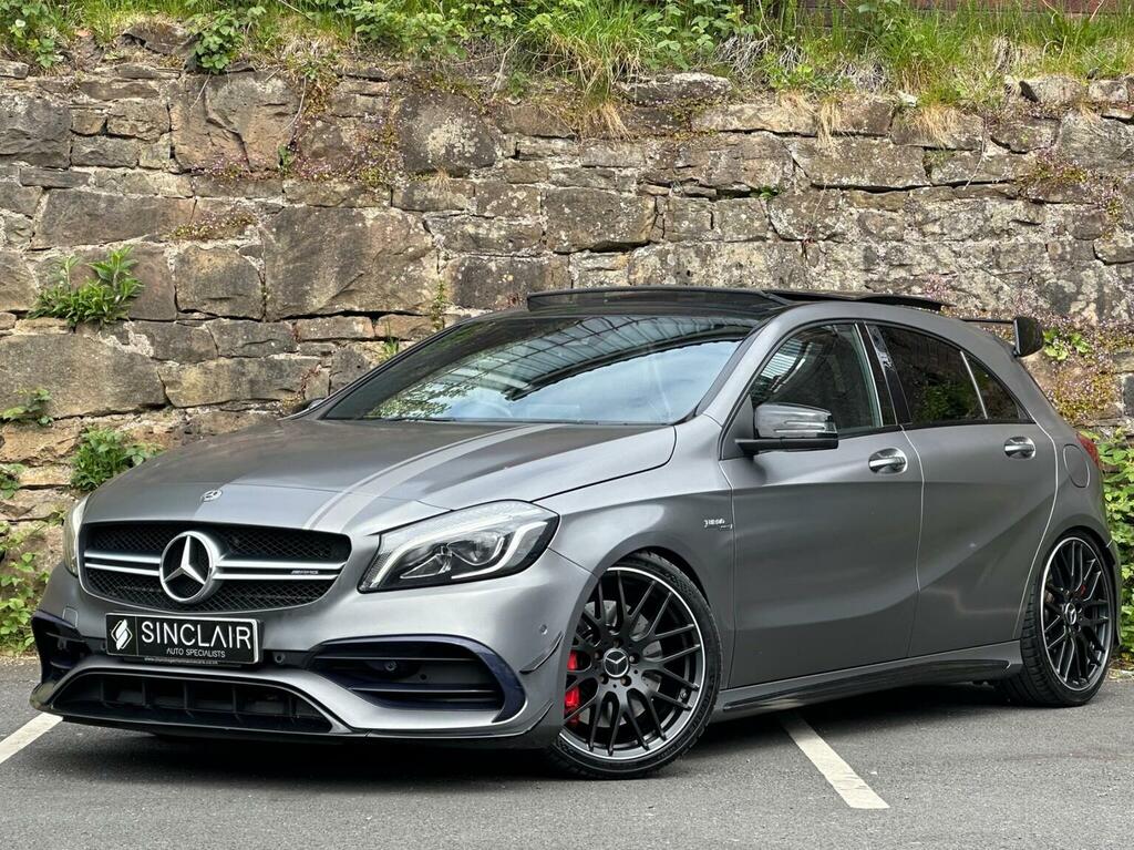 Mercedes-Benz A Class Hatchback 2.0 A45 Amg Premium Spds Dct 4Matic Eu WG67RHJ Grey #3