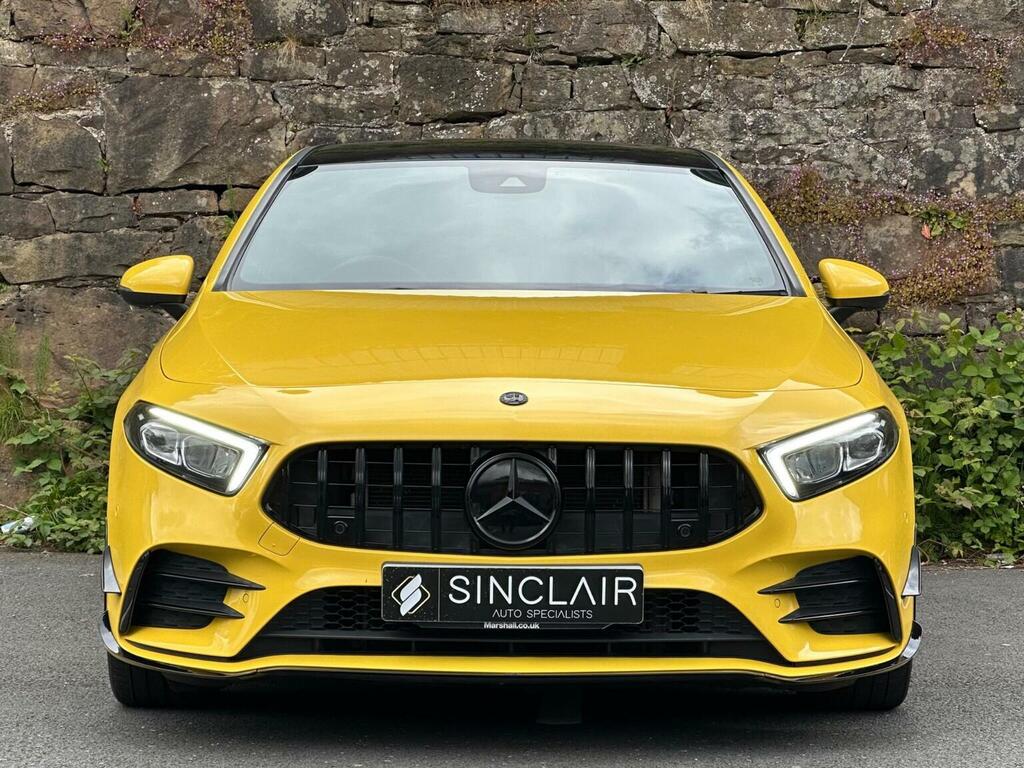 Mercedes-Benz A Class Hatchback 2.0 A35 Amg Executive Spds Dct 4Matic WV70MWP Yellow #2