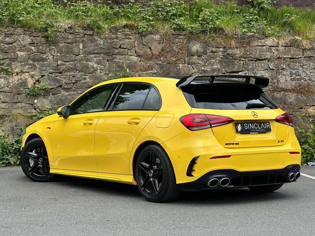 Mercedes-Benz A Class Hatchback 2.0 A35 Amg Executive Spds Dct 4Matic WV70MWP Yellow #4