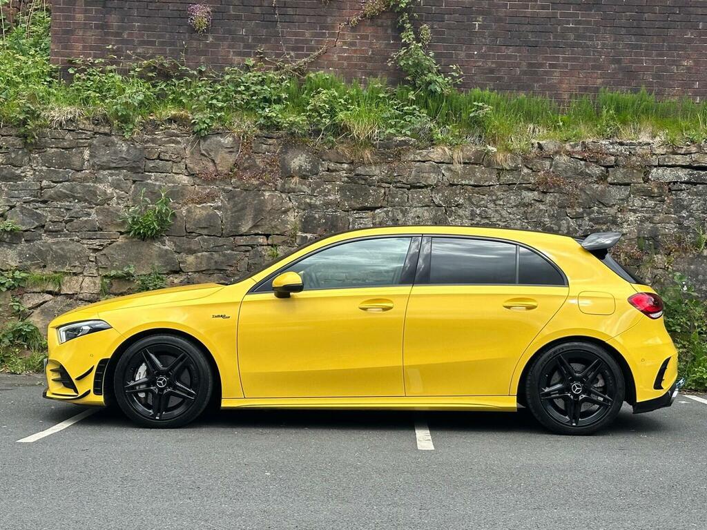 Mercedes-Benz A Class Hatchback 2.0 A35 Amg Executive Spds Dct 4Matic WV70MWP Yellow #5