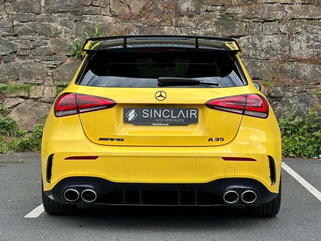 Mercedes-Benz A Class Hatchback 2.0 A35 Amg Executive Spds Dct 4Matic WV70MWP Yellow #6