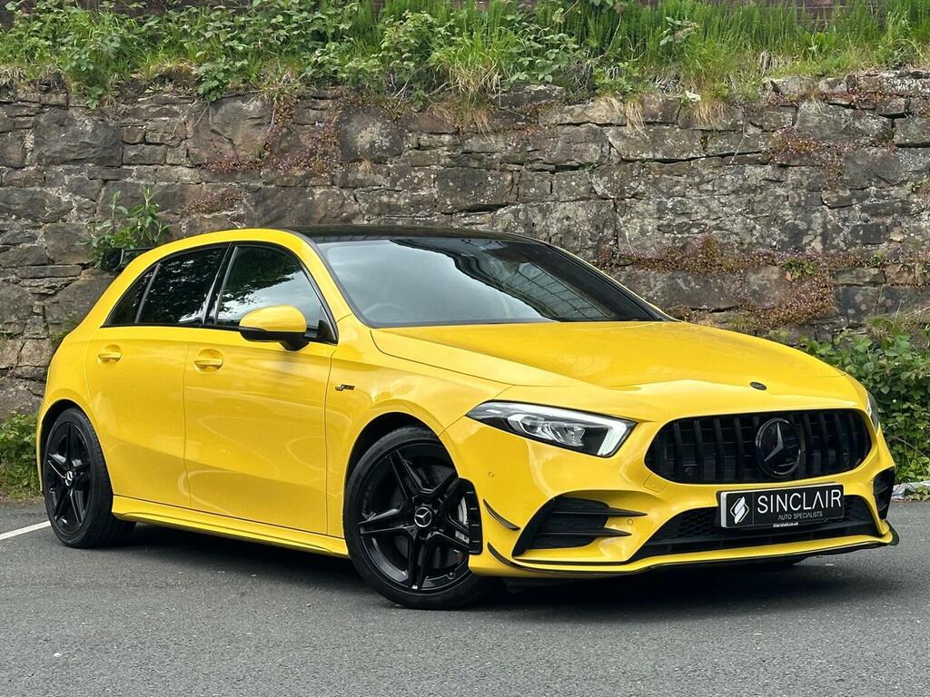 Mercedes-Benz A Class Hatchback 2.0 A35 Amg Executive Spds Dct 4Matic WV70MWP Yellow