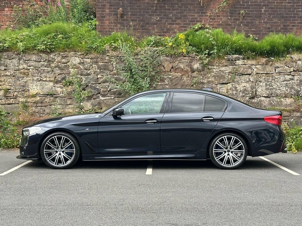 BMW 5 Series Saloon 3.0 530D M Sport Xdrive Euro 6 Ss 4 YB17FJA Black #5