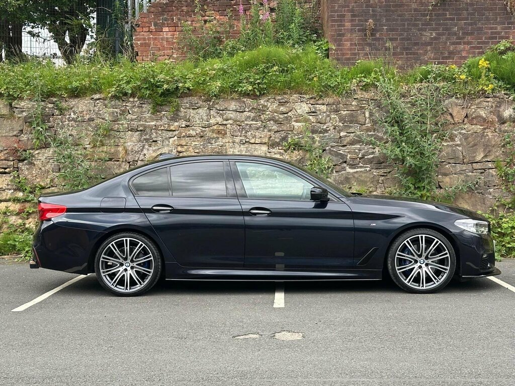 BMW 5 Series Saloon 3.0 530D M Sport Xdrive Euro 6 Ss 4 YB17FJA Black #6