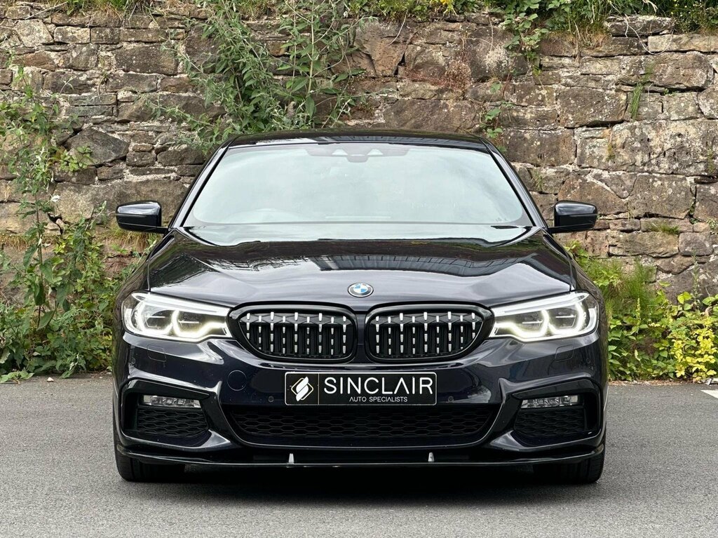 BMW 5 Series Saloon 3.0 530D M Sport Xdrive Euro 6 Ss 4 YB17FJA Black #2