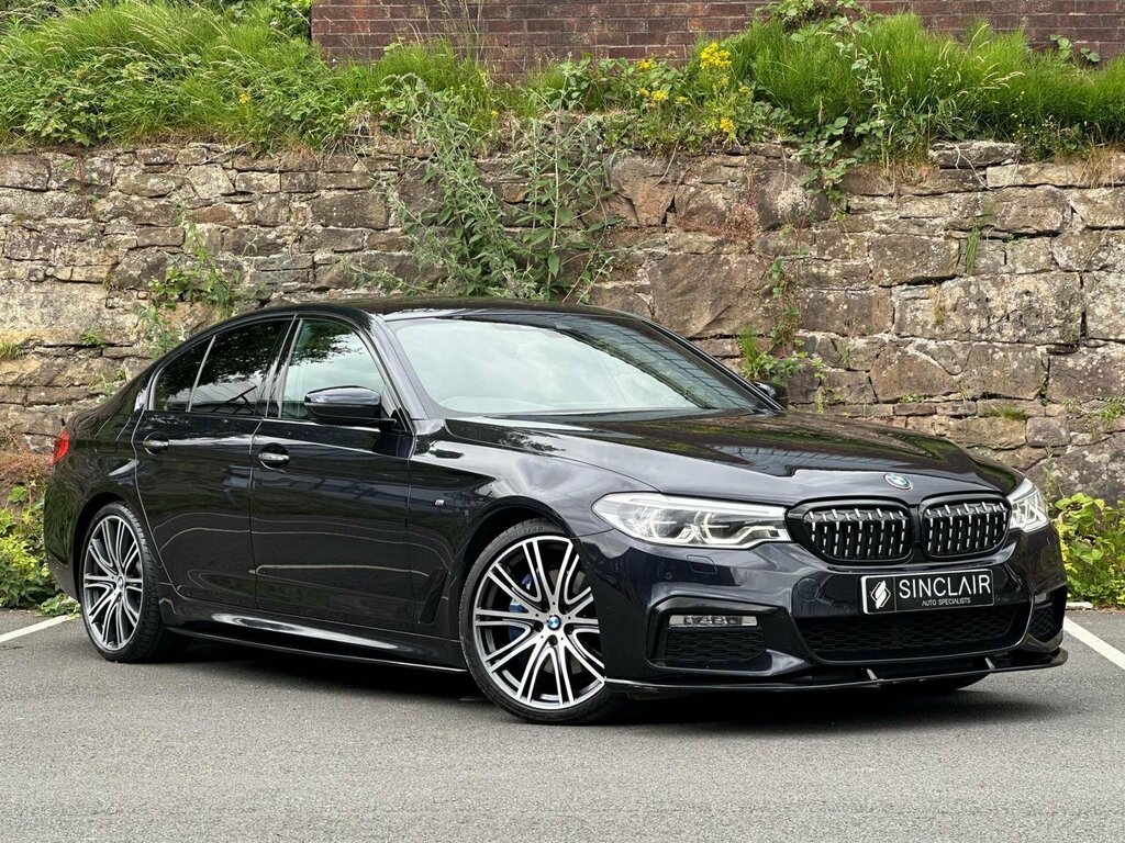 BMW 5 Series Saloon 3.0 530D M Sport Xdrive Euro 6 Ss 4 Black
