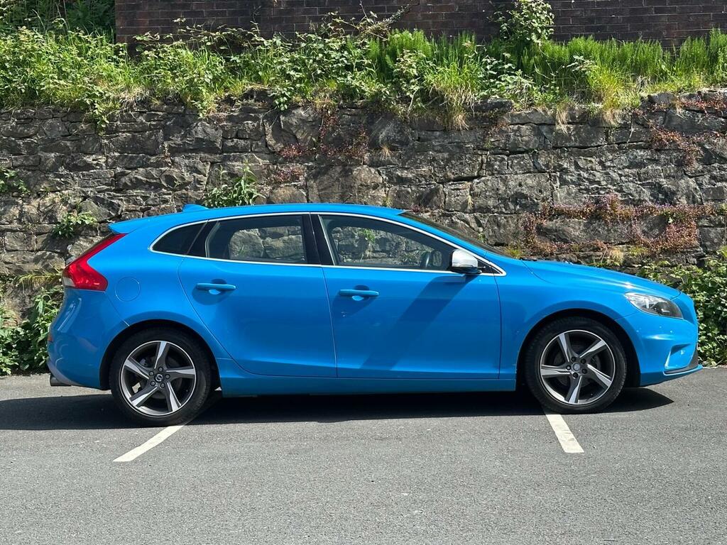 Volvo V40 Hatchback 1.6 D2 R-design Euro 5 Ss 20156 Blue #5