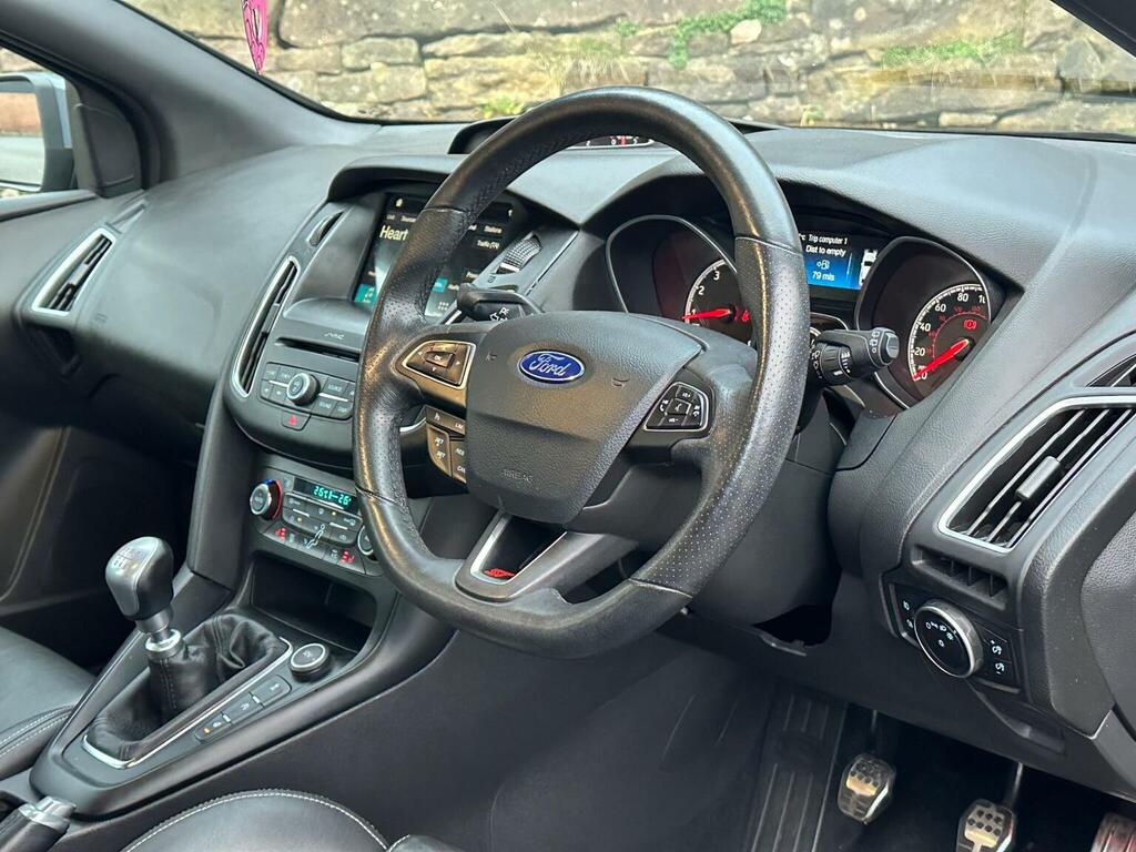 Ford Focus 2.0 Tdci St-3 Euro 6 Ss 2015 Blue #9