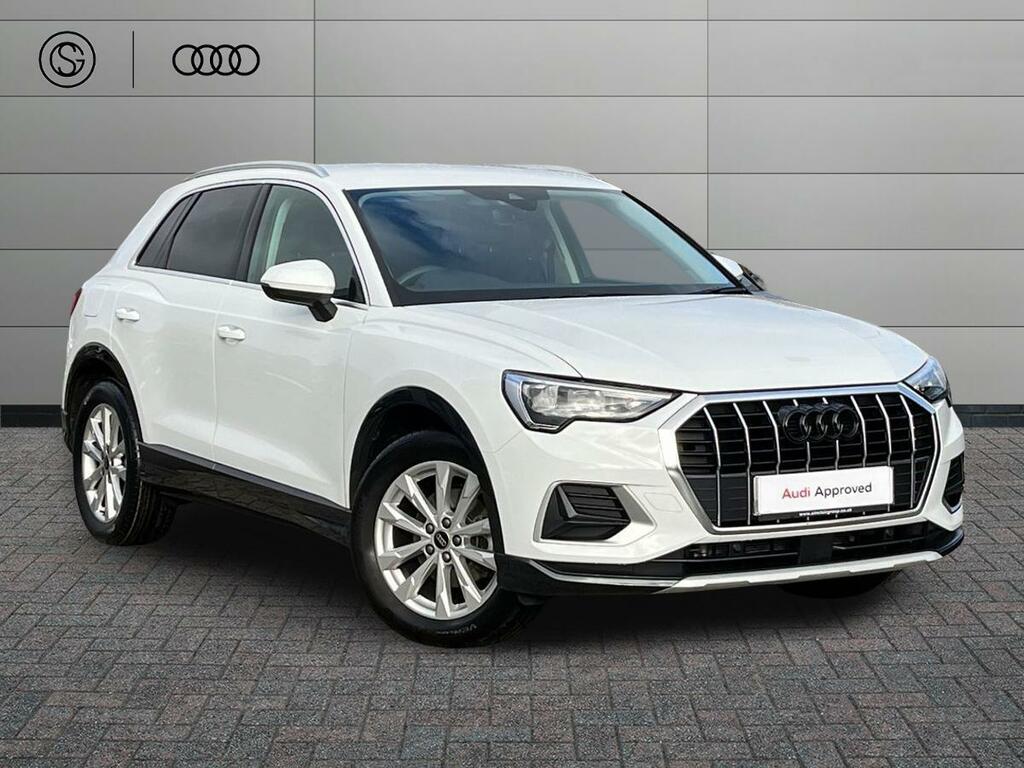 Audi Q3 2.0 Tdi 35 Sport S Tronic Euro 6 Ss White