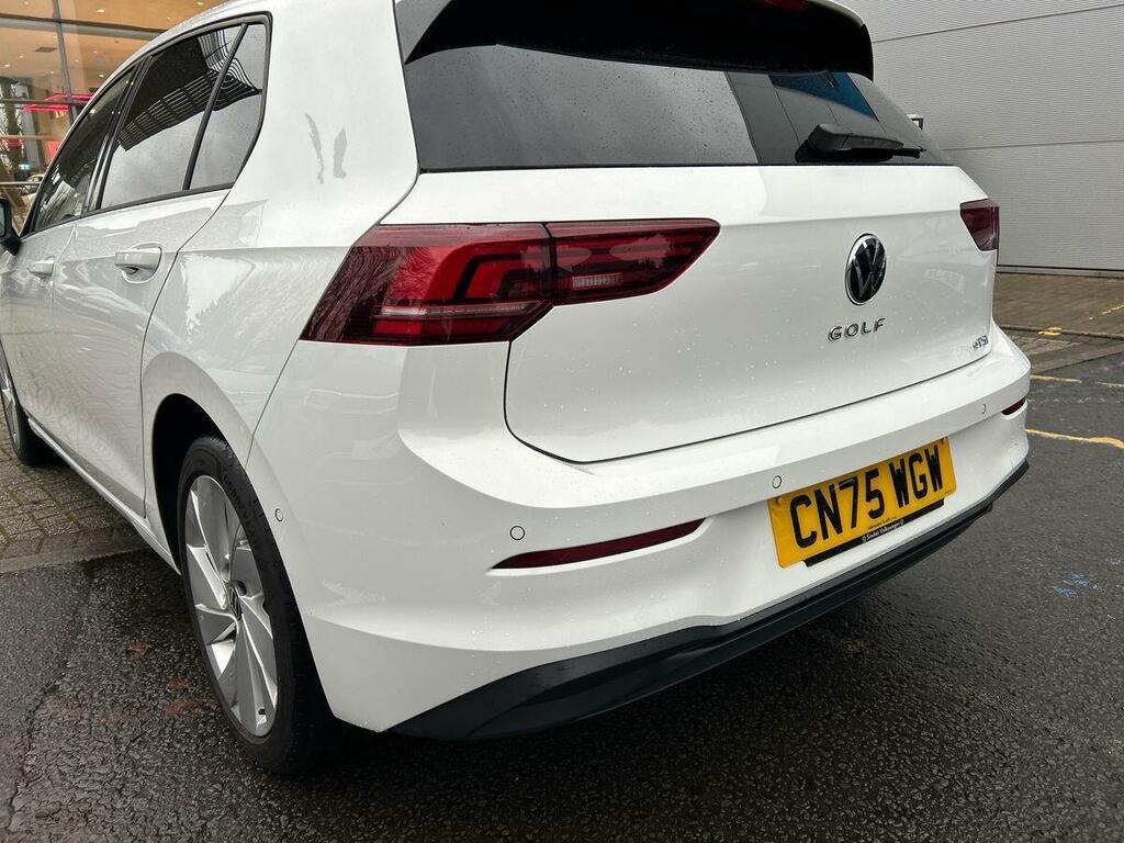 Volkswagen Golf 1.5 Etsi Mhev Match Dsg Euro 6 Ss CN75WGW White #6