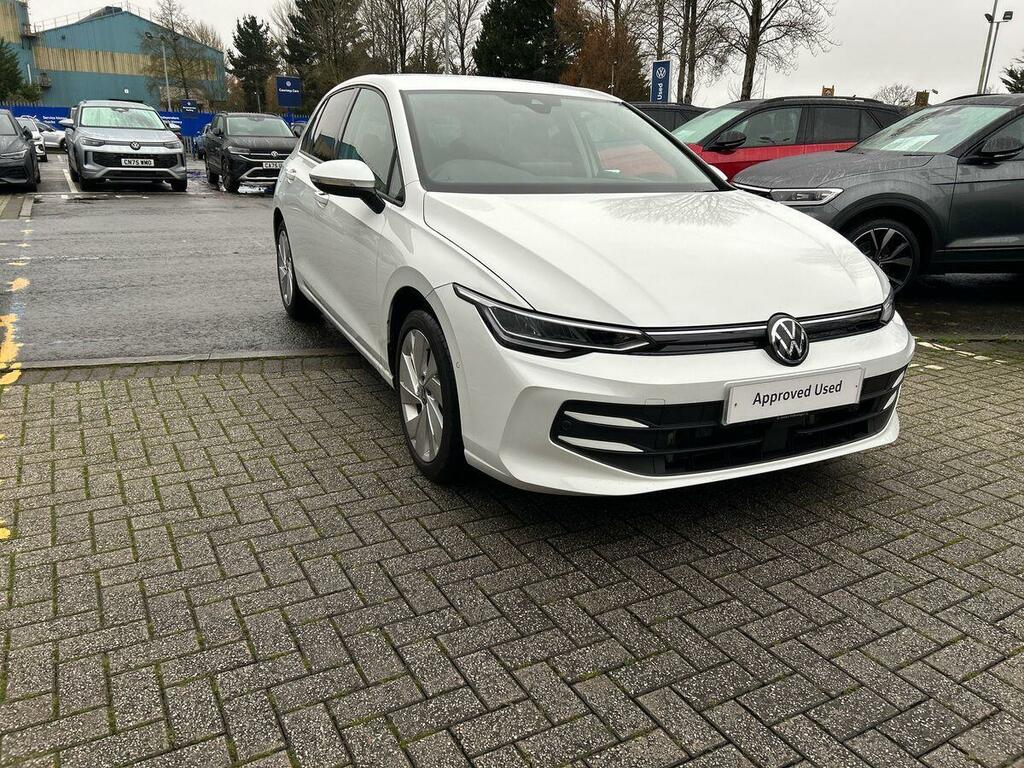 Volkswagen Golf 1.5 Etsi Mhev Match Dsg Euro 6 Ss CN75WGW White #5