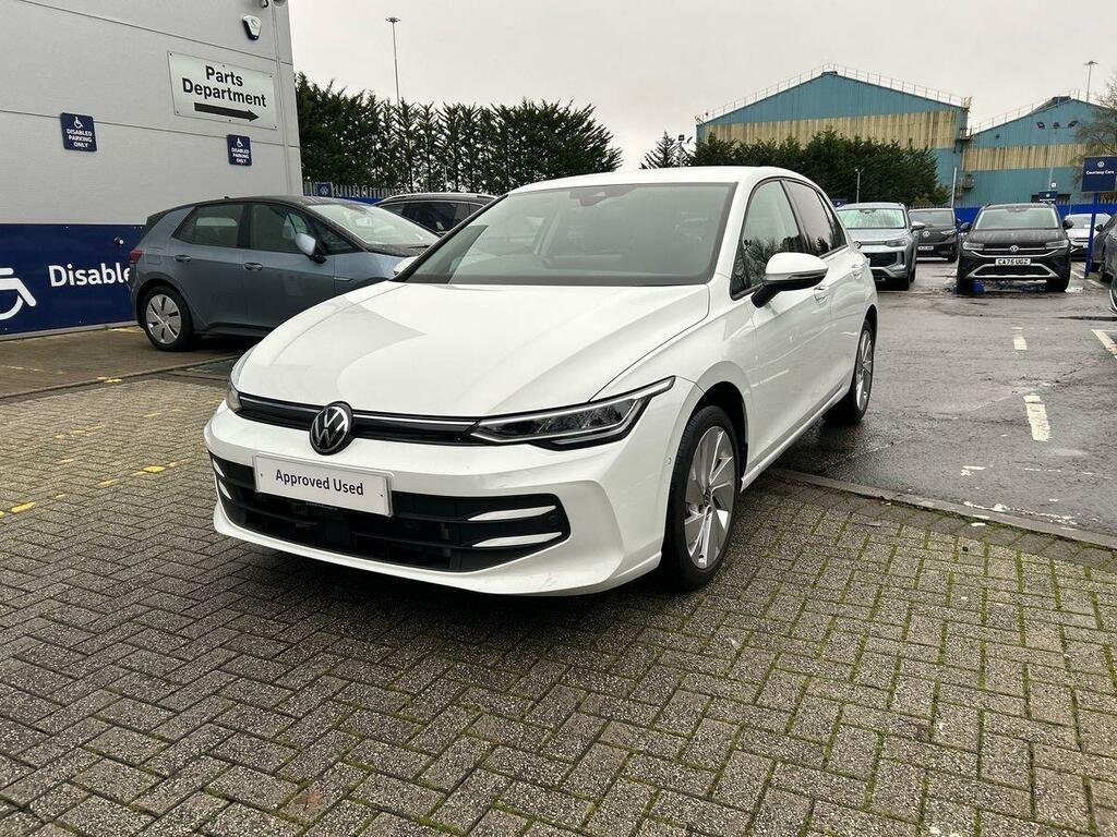 Volkswagen Golf 1.5 Etsi Mhev Match Dsg Euro 6 Ss CN75WGW White #3