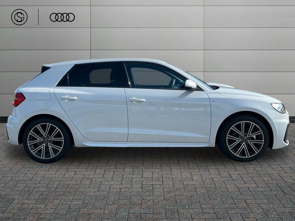 Audi A1 1.5 Tfsi 35 S Line Sportback S Tronic Euro 6 Ss White #5
