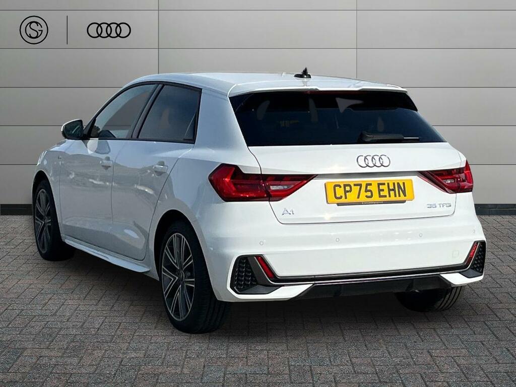 Audi A1 1.5 Tfsi 35 S Line Sportback S Tronic Euro 6 Ss White #2