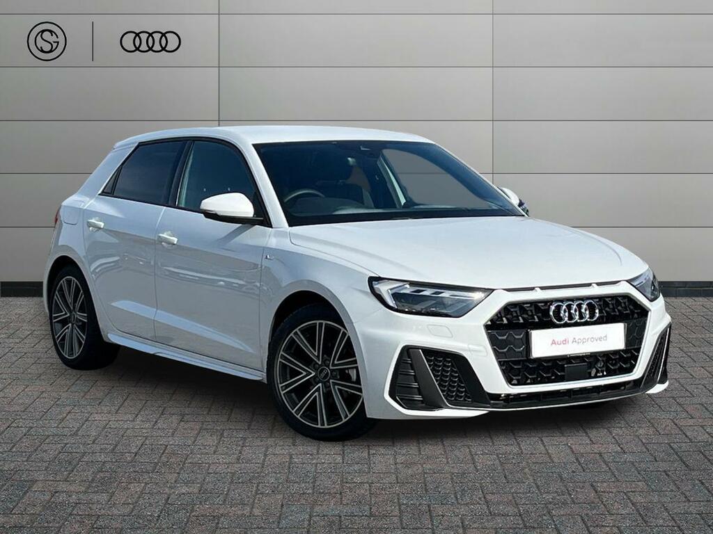 Audi A1 1.5 Tfsi 35 S Line Sportback S Tronic Euro 6 Ss White