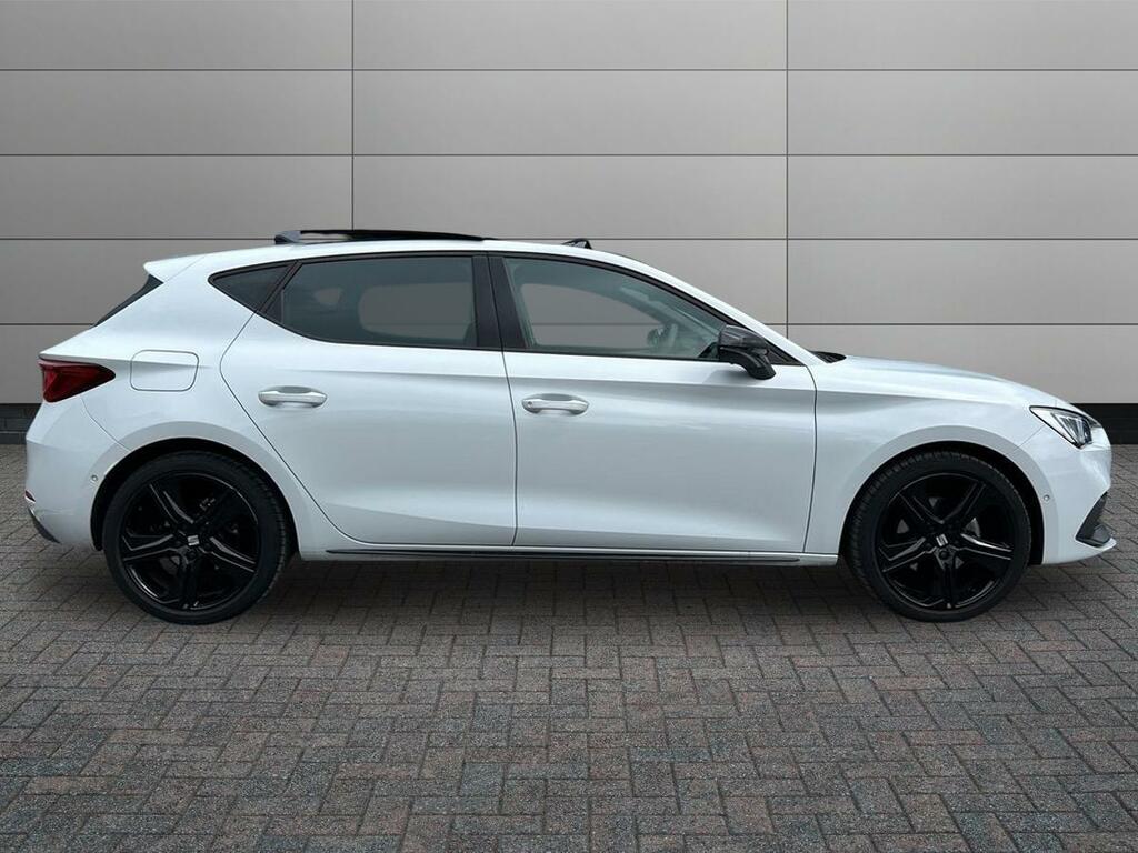 Seat Leon 1.5 Etsi Mhev Fr Black Edition Dsg Euro 6 Ss White #5